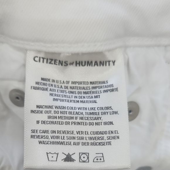 Citizens Of Humanity Women's White Skinny Jeans - Picture 5 of 7